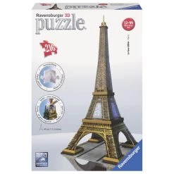 Ravensburger 3D-puzzel Eiffeltoren - 216 Stukjes