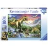 Ravensburger Puzzel Bij De Dinosaurussen - 100 Stukjes -Aanbiedingen Speelgoed Winkel 1008199