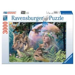 Ravensburger Puzzel Wolven Manenschijn - 3000 Stukjes