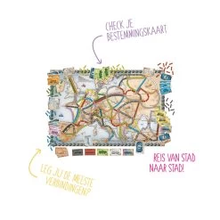 Days Of Wonder Ticket To Ride Europe -Aanbiedingen Speelgoed Winkel 1120937 52d5d643