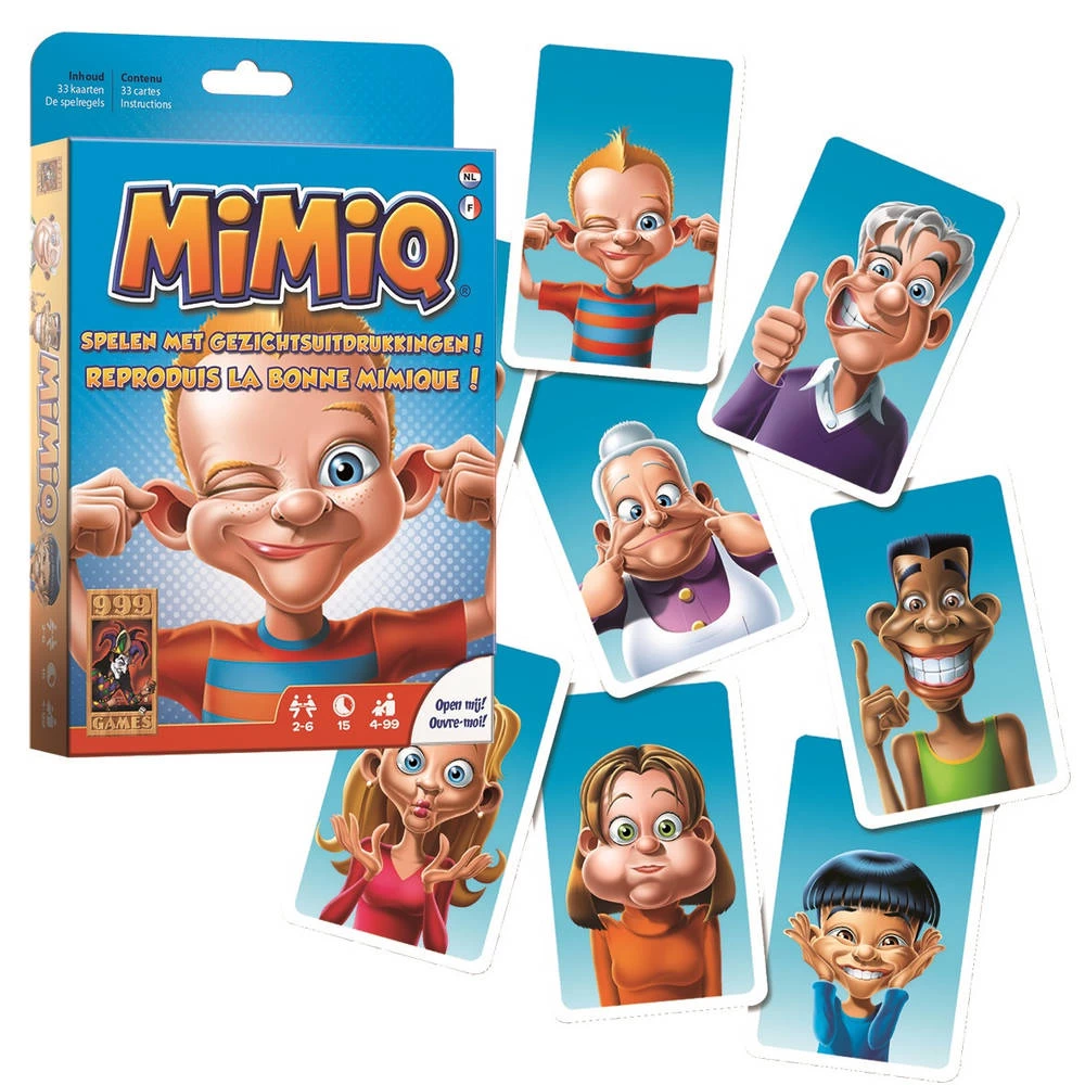 999 Games Mimiq Kaartspel 3 999 Games Mimiq Kaartspel