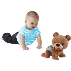 VTech Kruip & Leer Baby Beer - Bruin -Aanbiedingen Speelgoed Winkel 1379909 001