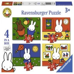 Ravensburger Nijntje Puzzelset - 12 + 16 + 20 + 24 Stukjes