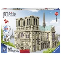Ravensburger 3D-puzzel Notre Dame Parijs - 216 Stukjes