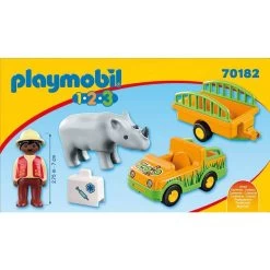 PLAYMOBIL Jeep Met Neushoorn 70182 -Aanbiedingen Speelgoed Winkel 1976008 9b7a688d