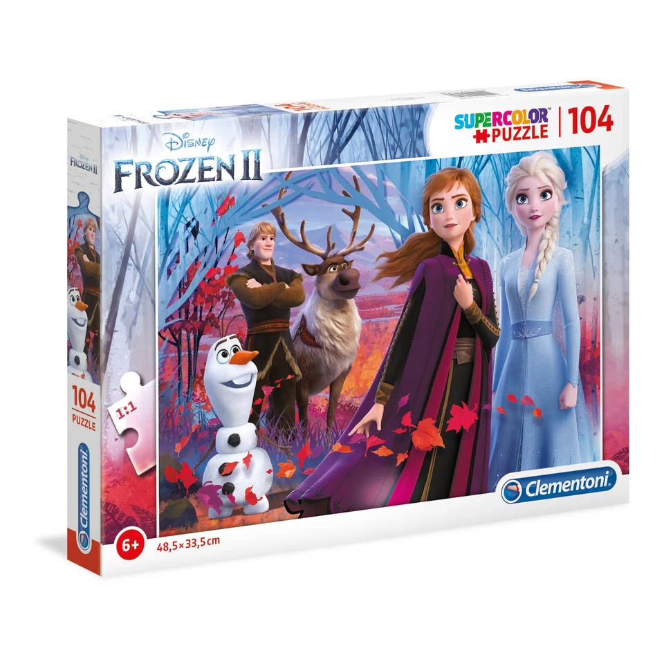 Clementoni Disney Frozen 2 Puzzel - 104 Stukjes 3 Clementoni Disney Frozen 2 Puzzel - 104 Stukjes