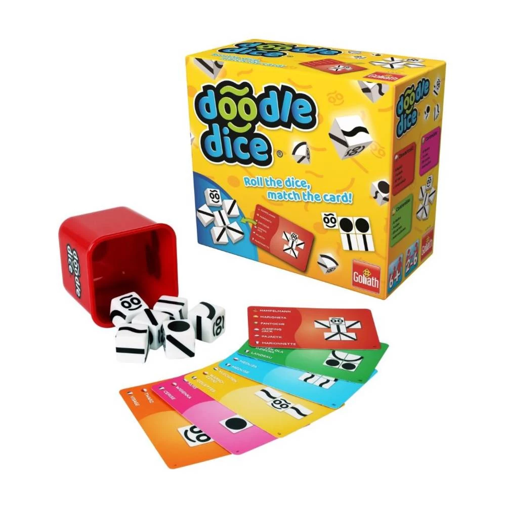 Goliath Doodle Dice 3 Goliath Doodle Dice