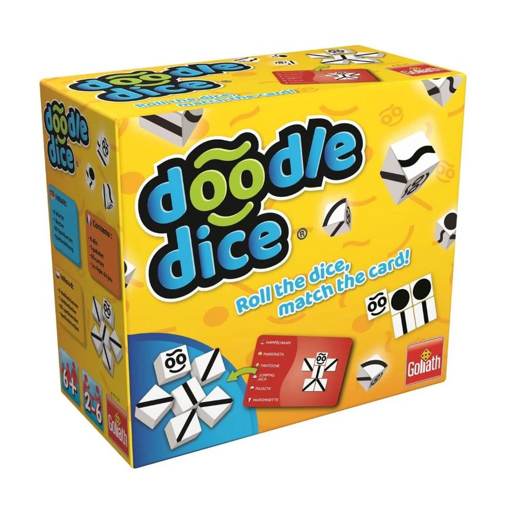 Goliath Doodle Dice 4 Goliath Doodle Dice - Afbeelding 2