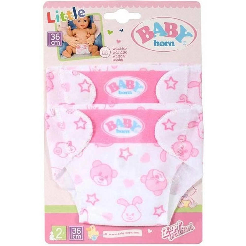 BABY Born Kleine Luiers Set Van 2 - 36 Cm 4 BABY Born Kleine Luiers Set Van 2 - 36 Cm - Afbeelding 2