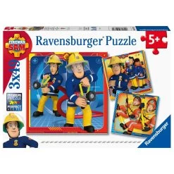 Ravensburger Brandweerman Sam Puzzelset Onze Held Sam - 3 X 49 Stukjes
