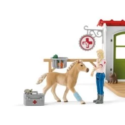 Schleich FARM WORLD Dierenartspraktijk Met Dieren 42502 -Aanbiedingen Speelgoed Winkel 1984280 bb00769e
