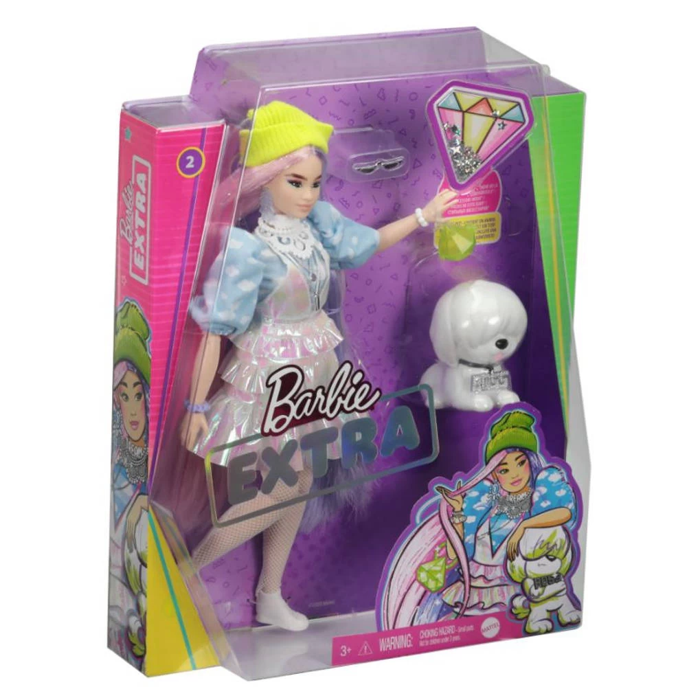 Barbie Extra Pop Met Beanie 5 Barbie Extra Pop Met Beanie - Afbeelding 3