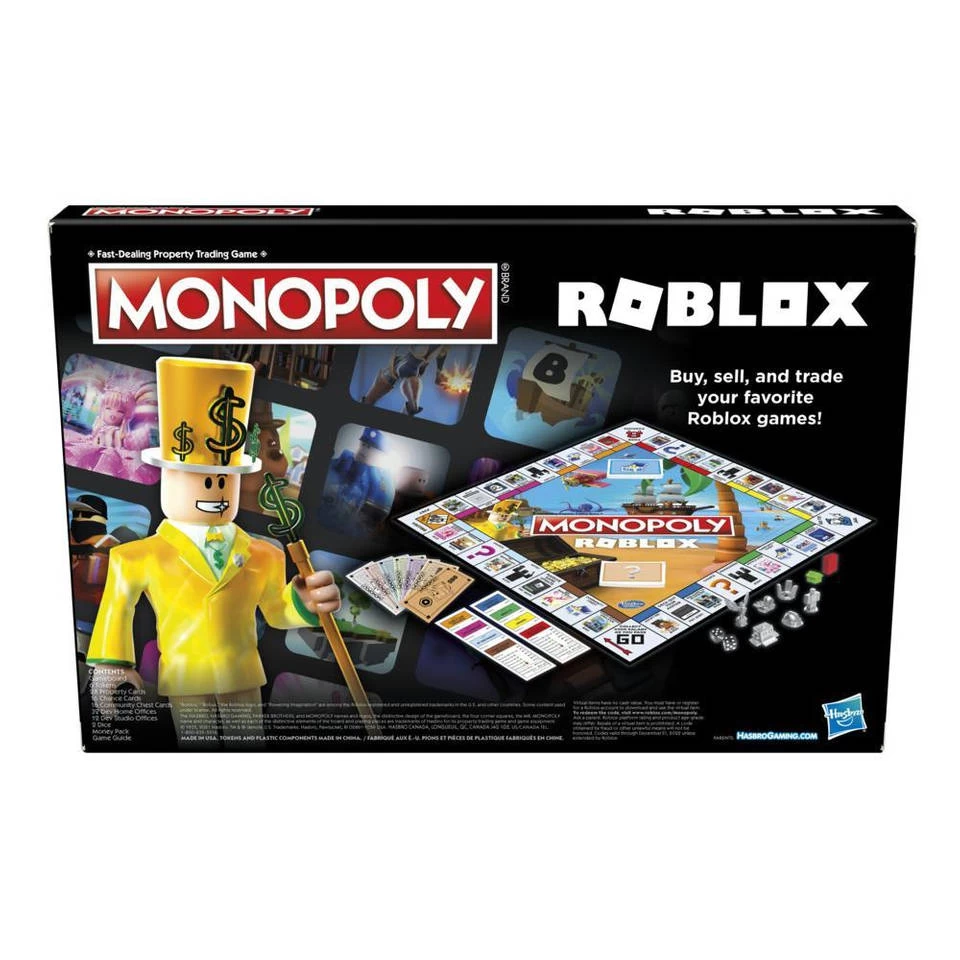 Hasbro Gaming Monopoly Roblox 5 Hasbro Gaming Monopoly Roblox - Afbeelding 3