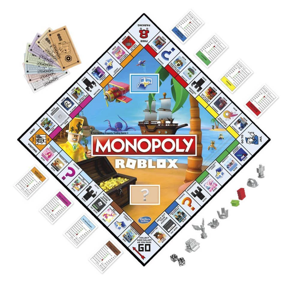 Hasbro Gaming Monopoly Roblox 4 Hasbro Gaming Monopoly Roblox - Afbeelding 2