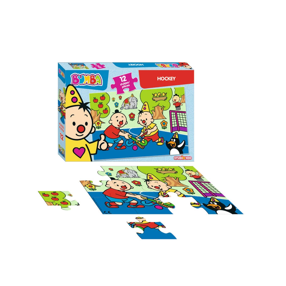 Bumba Puzzel Hockey - 12 Stukjes 4 Bumba Puzzel Hockey - 12 Stukjes - Afbeelding 2