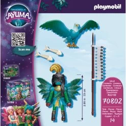 PLAYMOBIL Adventures Of Ayuma Knight Fairy Met Totemdier 70802 -Aanbiedingen Speelgoed Winkel 1989320 e315a24b
