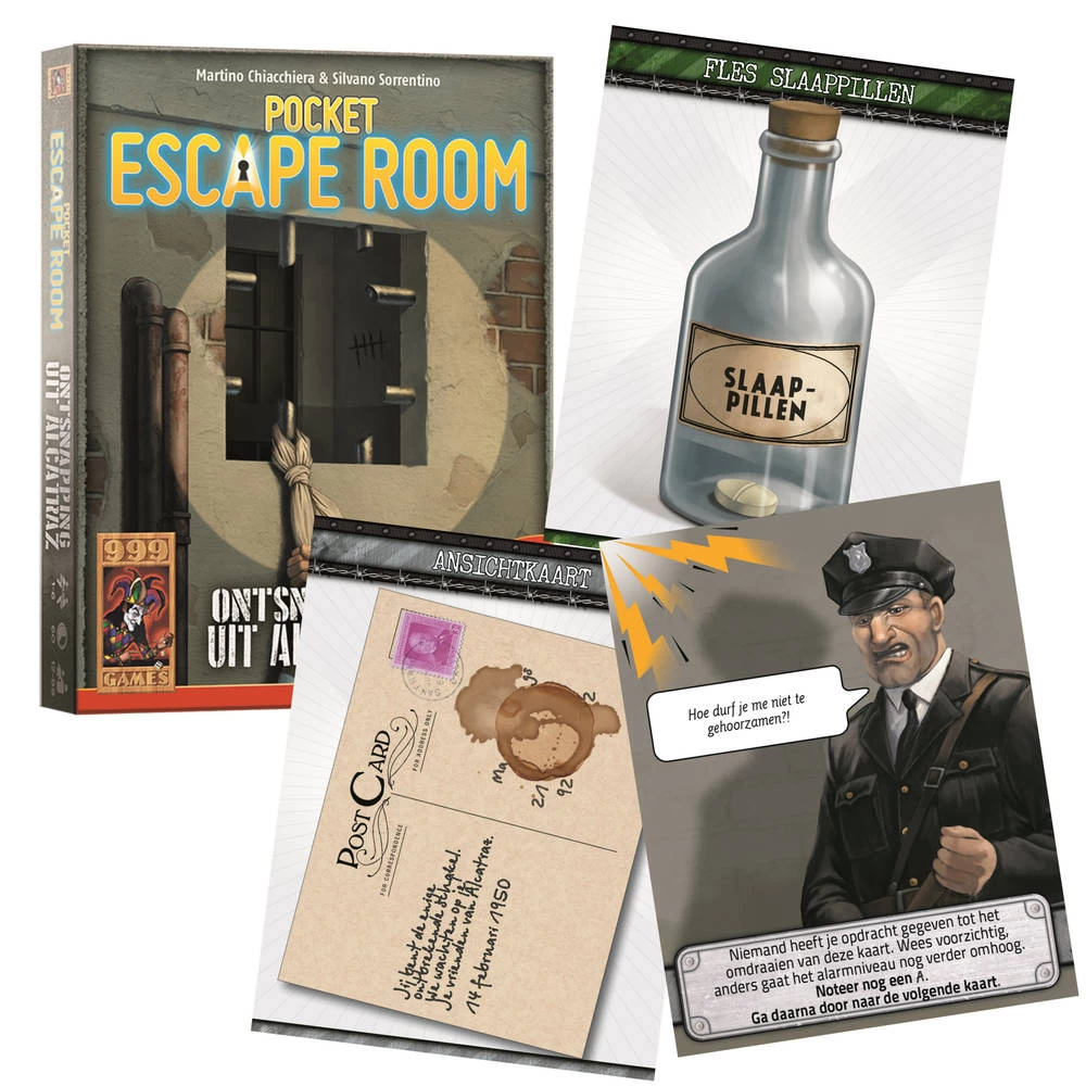 999 Games Pocket Escape Room: Ontsnapping Uit Alcatraz 3 999 Games Pocket Escape Room: Ontsnapping Uit Alcatraz