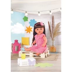 BABY Born Trendy Bloemenjurk - 43 Cm - Roze -Aanbiedingen Speelgoed Winkel 1991342 3cb1b00c