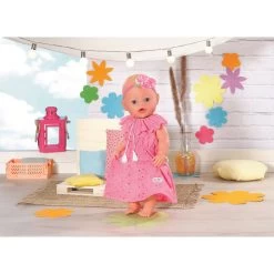 BABY Born Trendy Bloemenjurk - 43 Cm - Roze -Aanbiedingen Speelgoed Winkel 1991342 6bb7f5cc