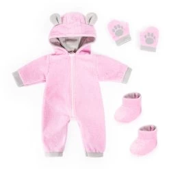 No Brand Deluxe Poppen Onesie Teddy