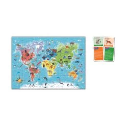 Clementoni Ontdek De Wereld Legpuzzel - 124 Stukjes -Aanbiedingen Speelgoed Winkel 1993786 b84a8821