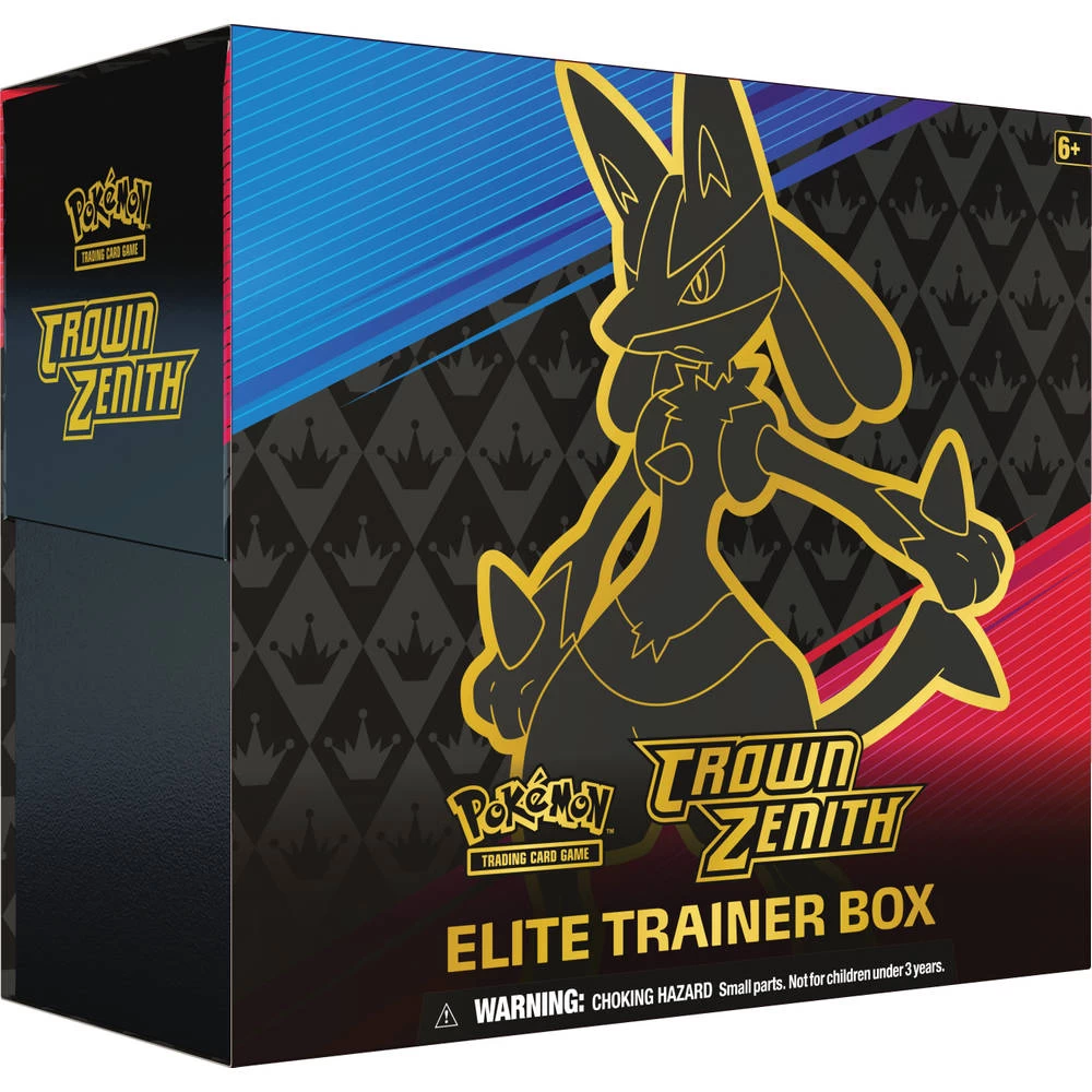 ASMODEE Pokémon TCG Crown Zenith Elite Trainer Box 3 ASMODEE Pokémon TCG Crown Zenith Elite Trainer Box