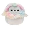 Pluchen Squishmallows Grijze Leeuw Met Glittervleugels - 40 Cm