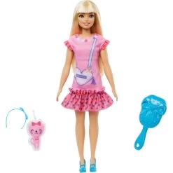 Barbie Mijn Eerste Barbie Malibu Roberts Pop Met Kat
