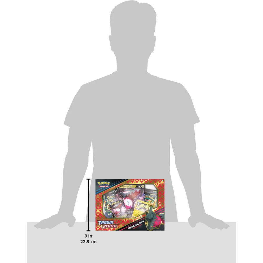 ASMODEE Pokémon TCG Crown Zenith Regidrago V Collection 4 ASMODEE Pokémon TCG Crown Zenith Regidrago V Collection - Afbeelding 2