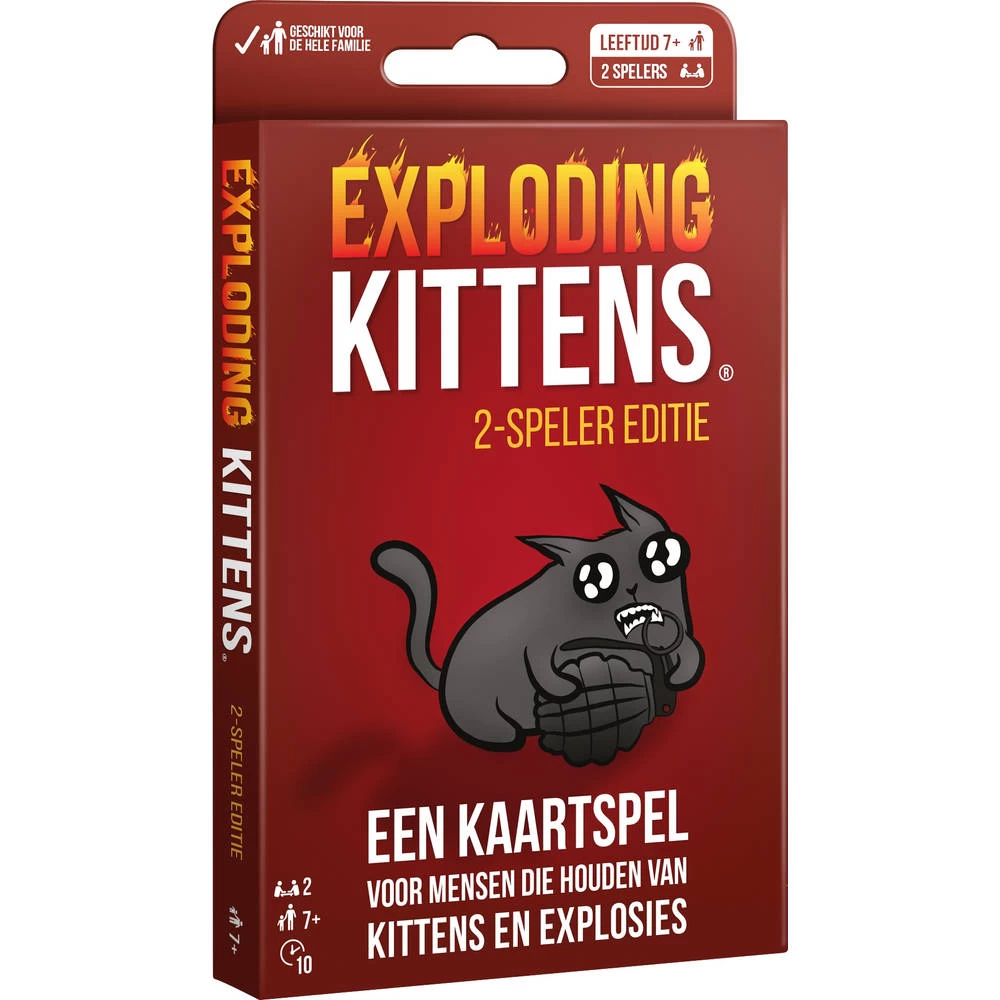 ASMODEE Exploding Kittens 2 Speler Editie 4 ASMODEE Exploding Kittens 2 Speler Editie - Afbeelding 2