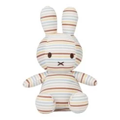 Nijntje X Little Dutch Vintage Sunny Stripes All Over Knuffel - 25 Cm