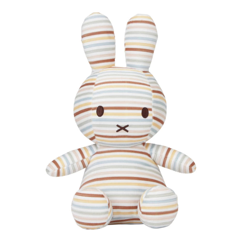 Nijntje X Little Dutch Vintage Sunny Stripes All Over Knuffel - 25 Cm 3 Nijntje X Little Dutch Vintage Sunny Stripes All Over Knuffel - 25 Cm