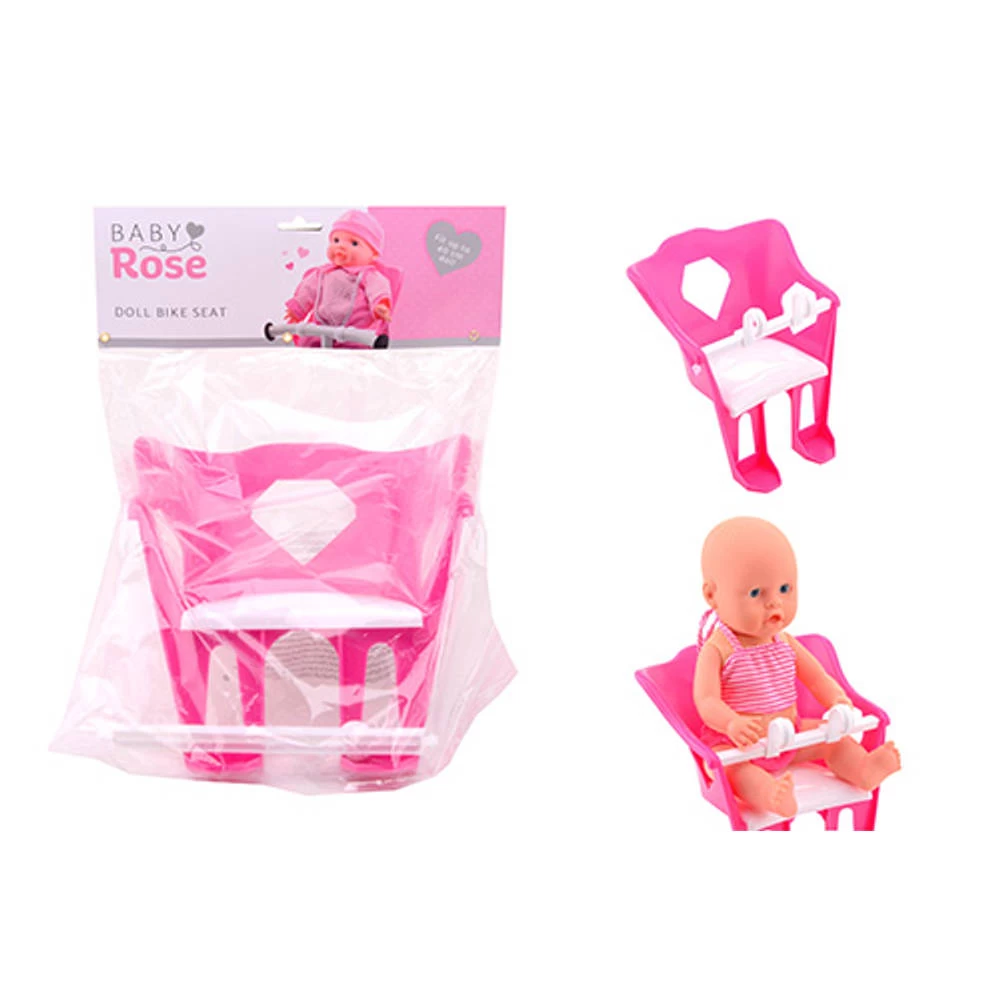 Johntoy Baby Rose Poppen Fietsstoel 3 Johntoy Baby Rose Poppen Fietsstoel
