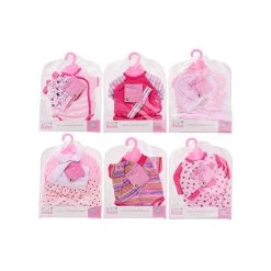 Johntoy Baby Rose Poppenkleren Op Hanger - 40-45 Cm